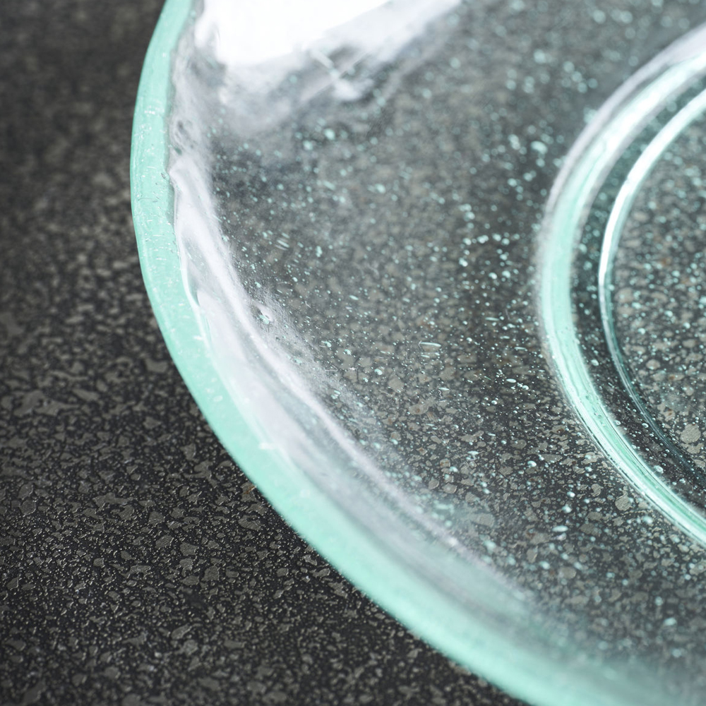 Rain Tallrik 27 cm 2-pack Klar