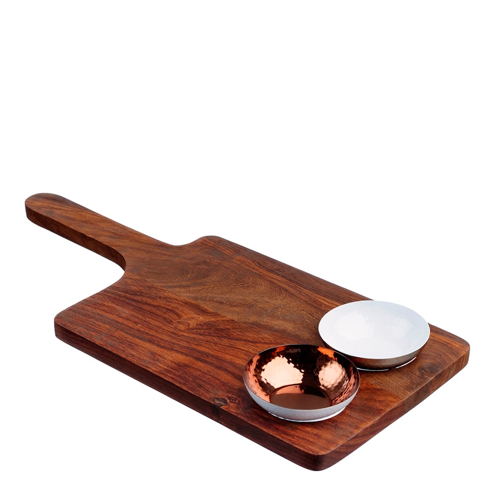 Set Serveringsbräda + Skålar