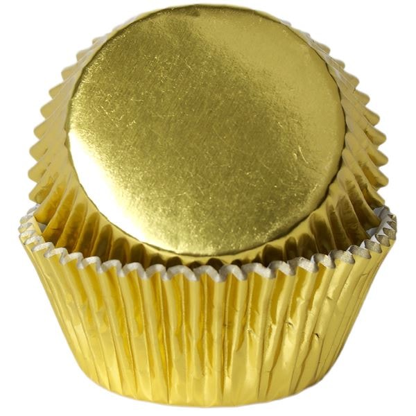 Muffinsform D5 cm 50-Pack Guld