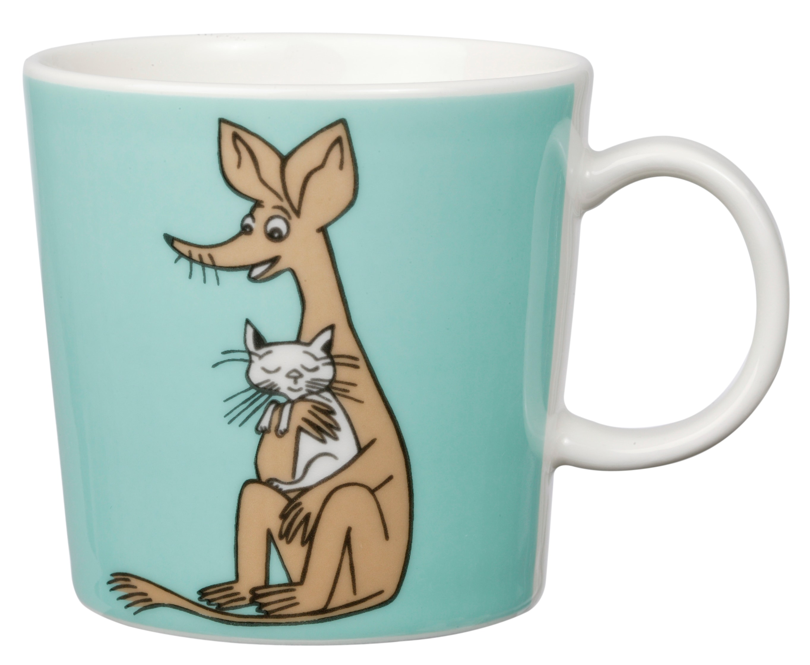 Muminmugg Sniff Ljusblå