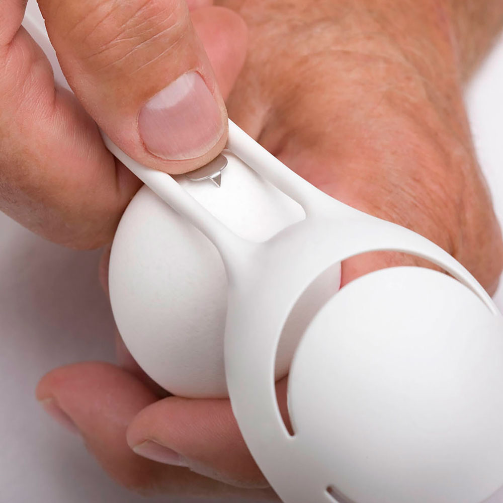 Egg de Luxe &Auml;ggredskap Vit