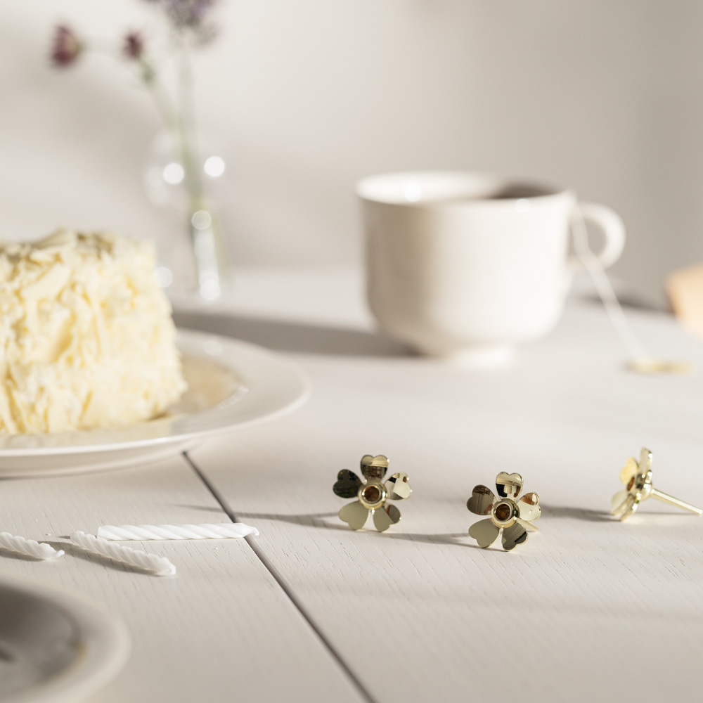 Me To You Tårtljushållare 3-pack Guld