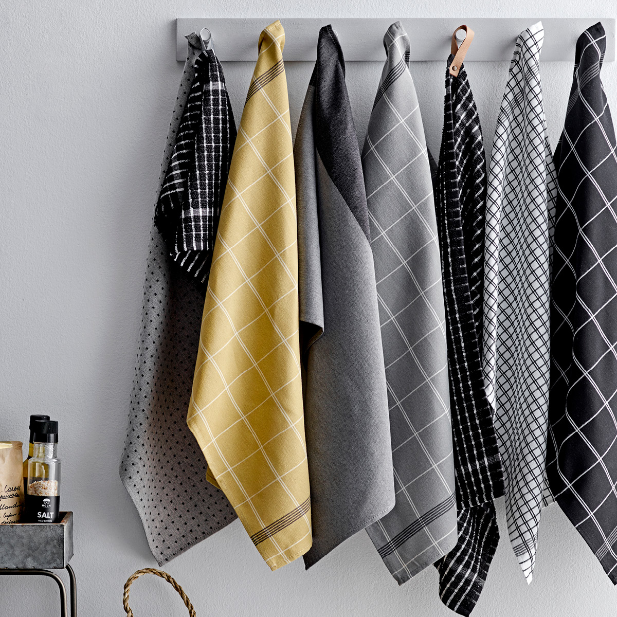 Minimal K&ouml;kshandduk 50x70 cm Grey