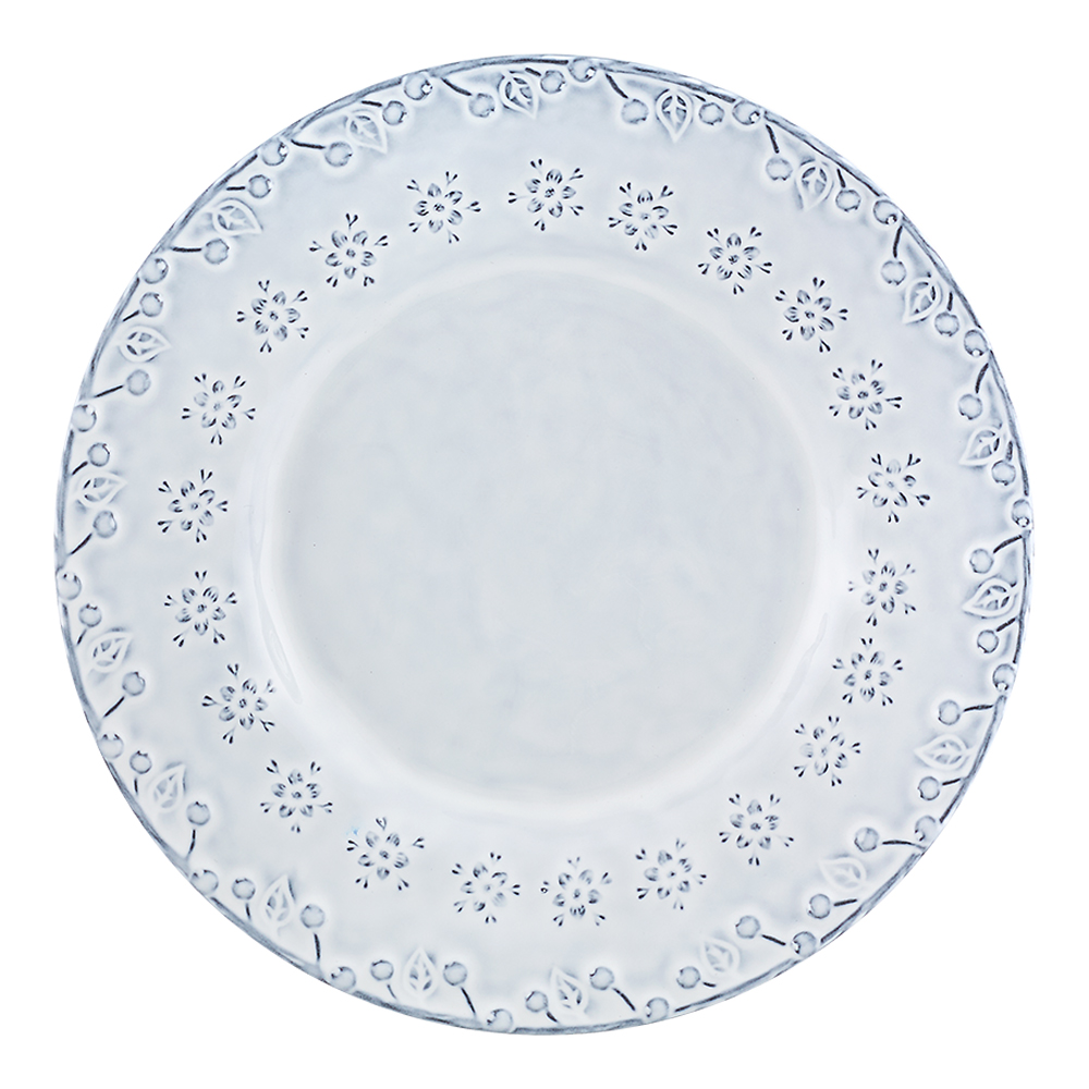 Flora Assiett 23 cm Antikvit