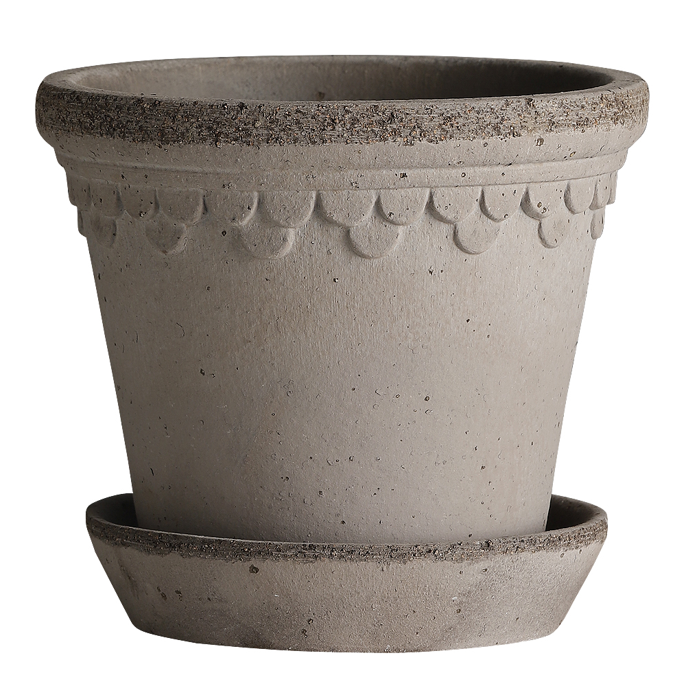 Köpenhavner Kruka/fat 16 cm Grå