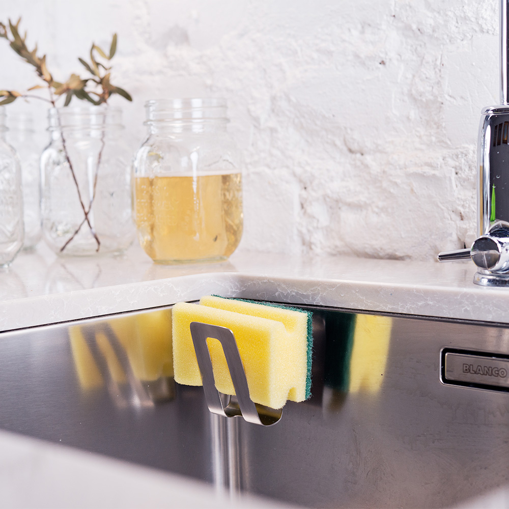 Happy Magnetisk Svamphållare Rostfritt stål