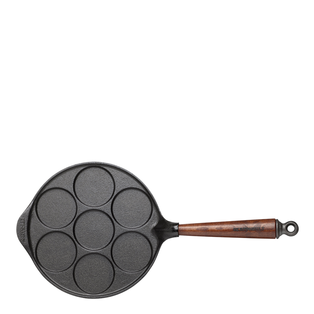 Traditional Plättlagg med Trähandtag 23 cm