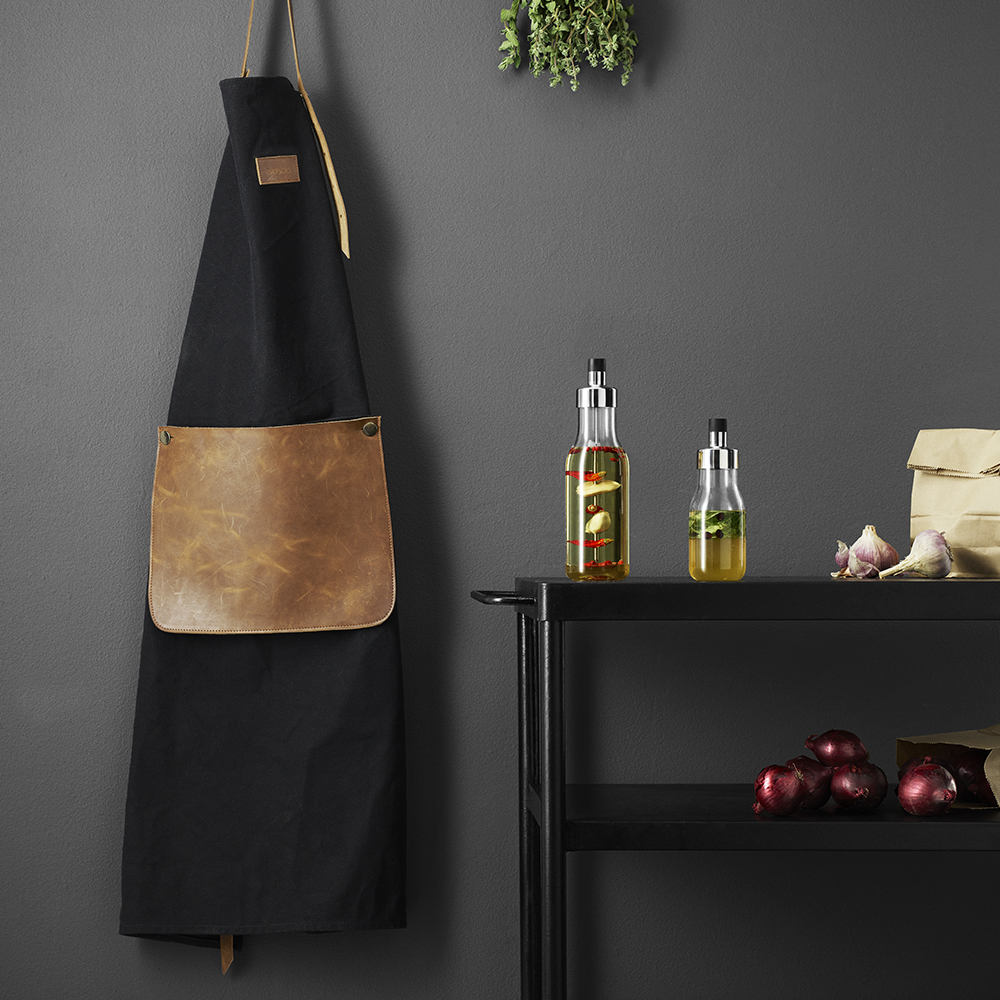 Grill Concept Förkläde med Läderdetaljer