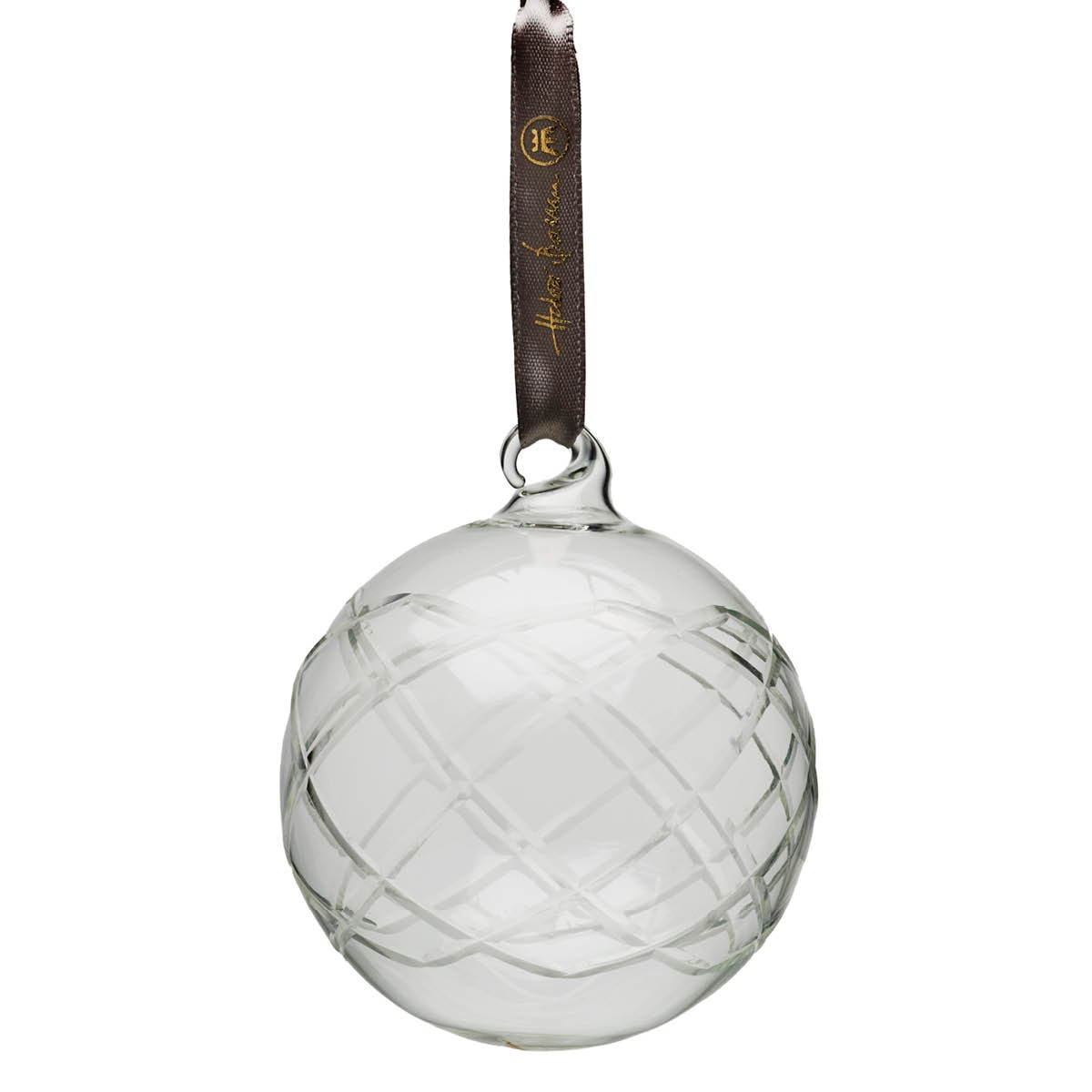 Lux Dekorkula 8 cm Klar