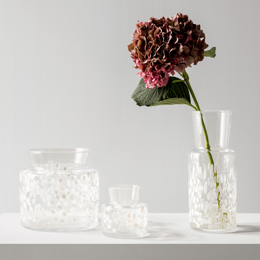 Meadow Vas vinter 11,5 cm Vit