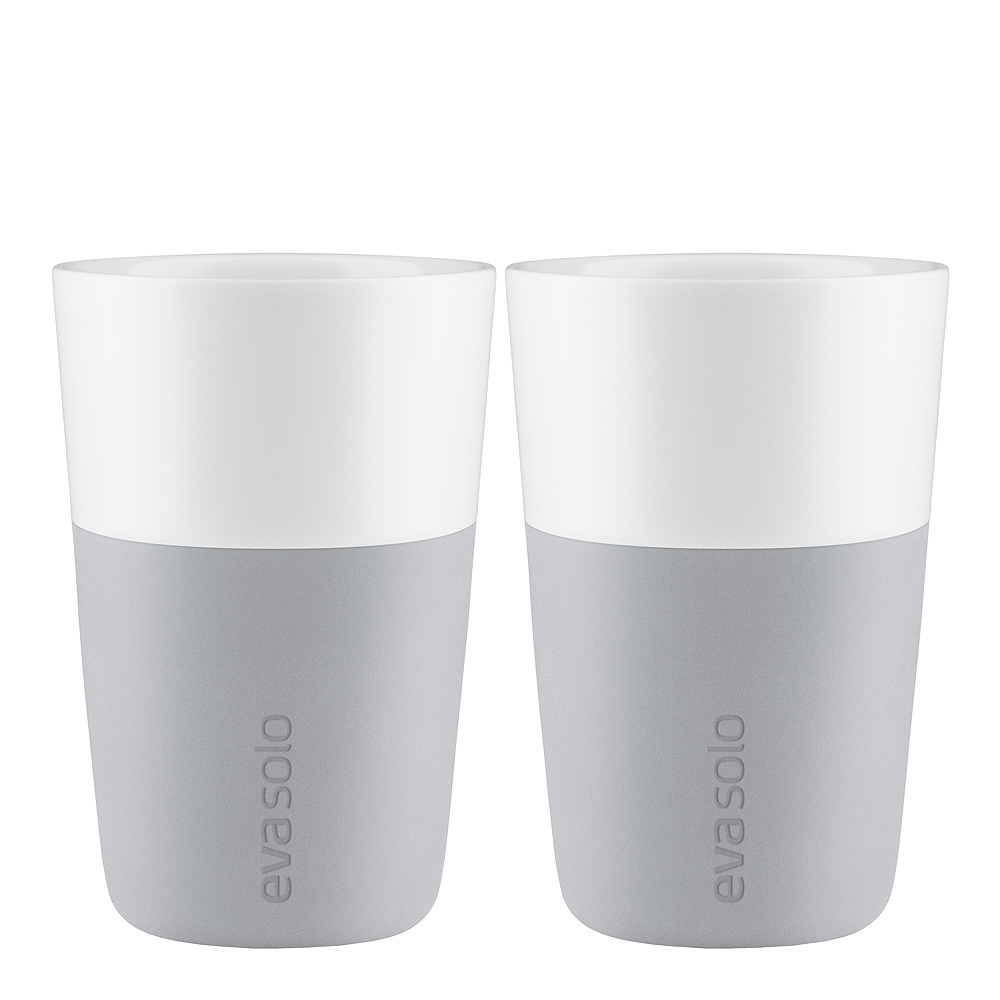 Caffe Lattemugg 36 cl 2-pack Marble Grey