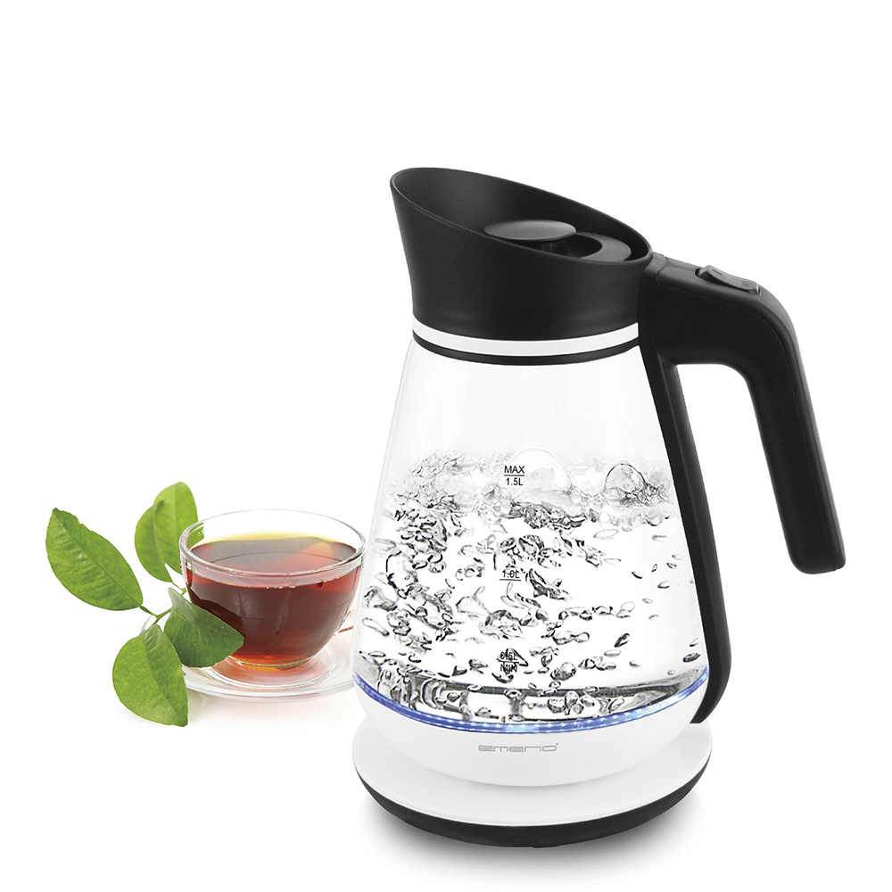 Vattenkokare 1,5 L Glas