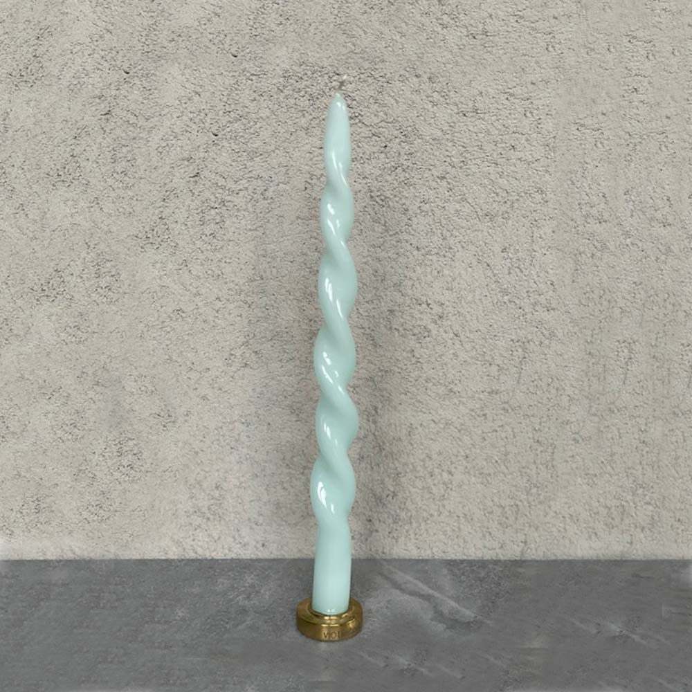 Platta Lack Ljus Snurrade 29 cm 2-pack Mango