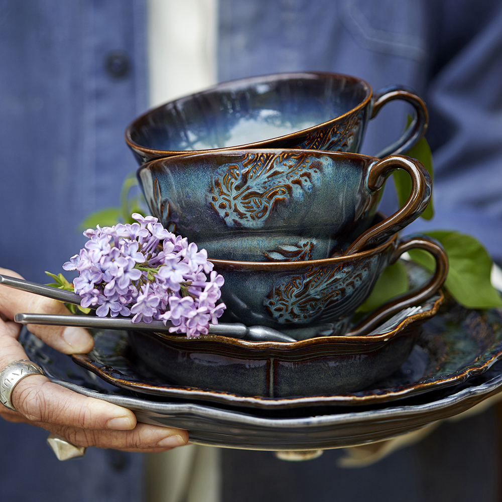 Arabesque Mugg med Öra 25 cl Fig