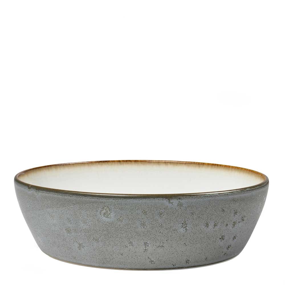 Soppskål 18 cm Grå/Gräddvit