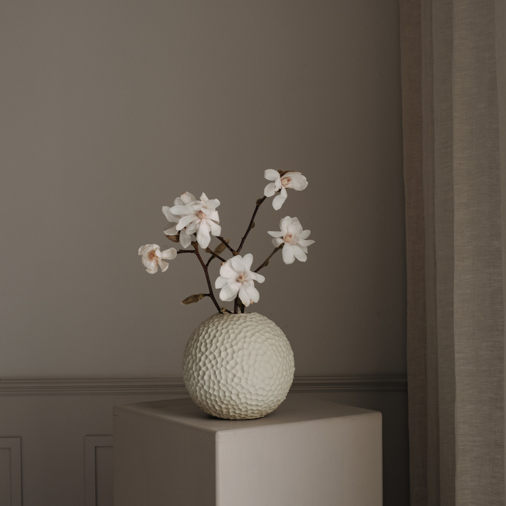 Kaia Vas 15 cm Linnen