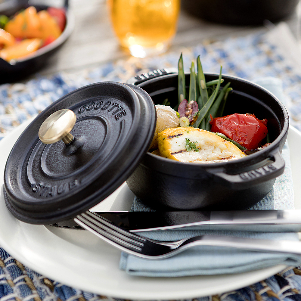 Gryta 0,25 L rund Svart