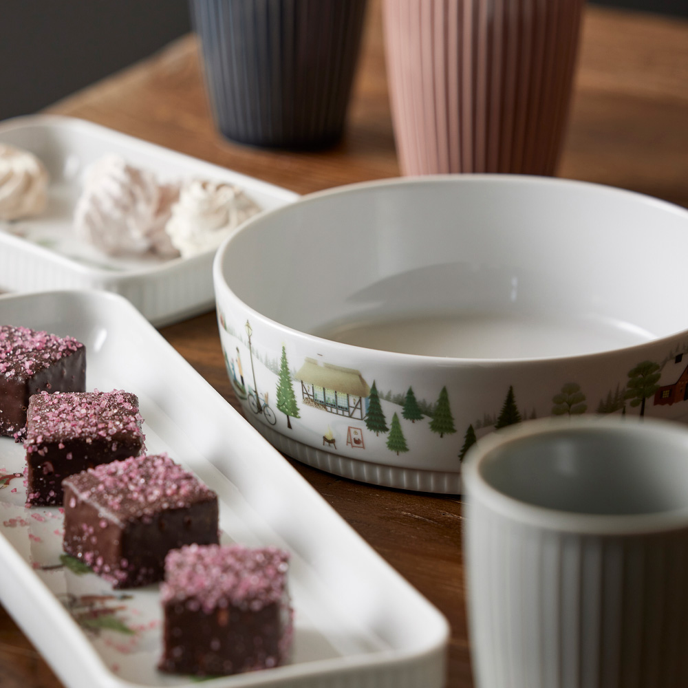 Vinter Skål 1,2 L Vit