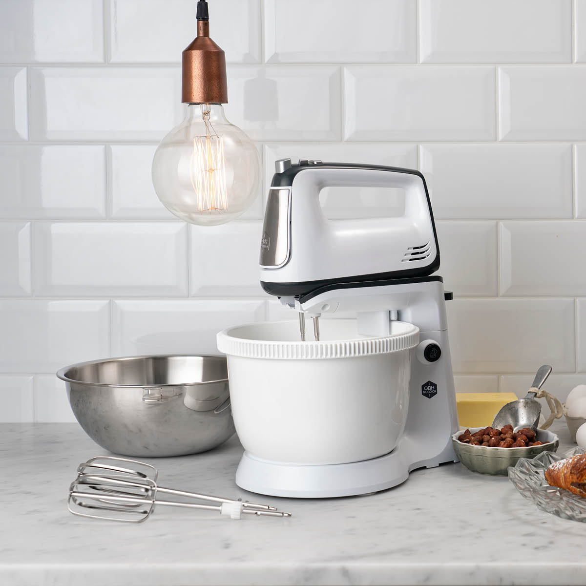 Delightful Elvisp Med Bunke Vit 3,4L