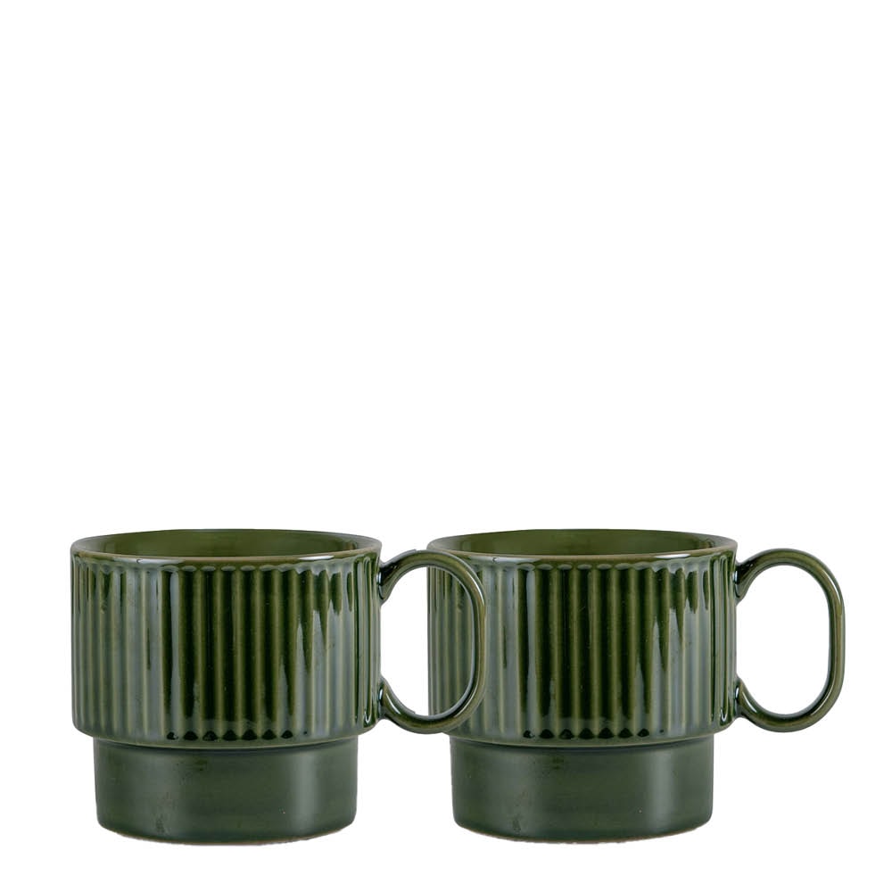 Coffee & More Temugg 50 cl 2-pack Grön