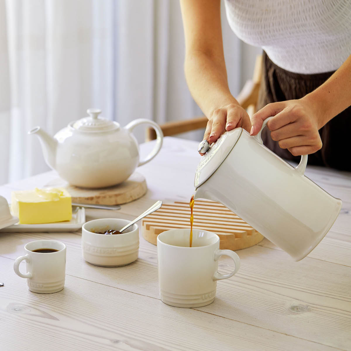 Presskanna 0,8L meringue