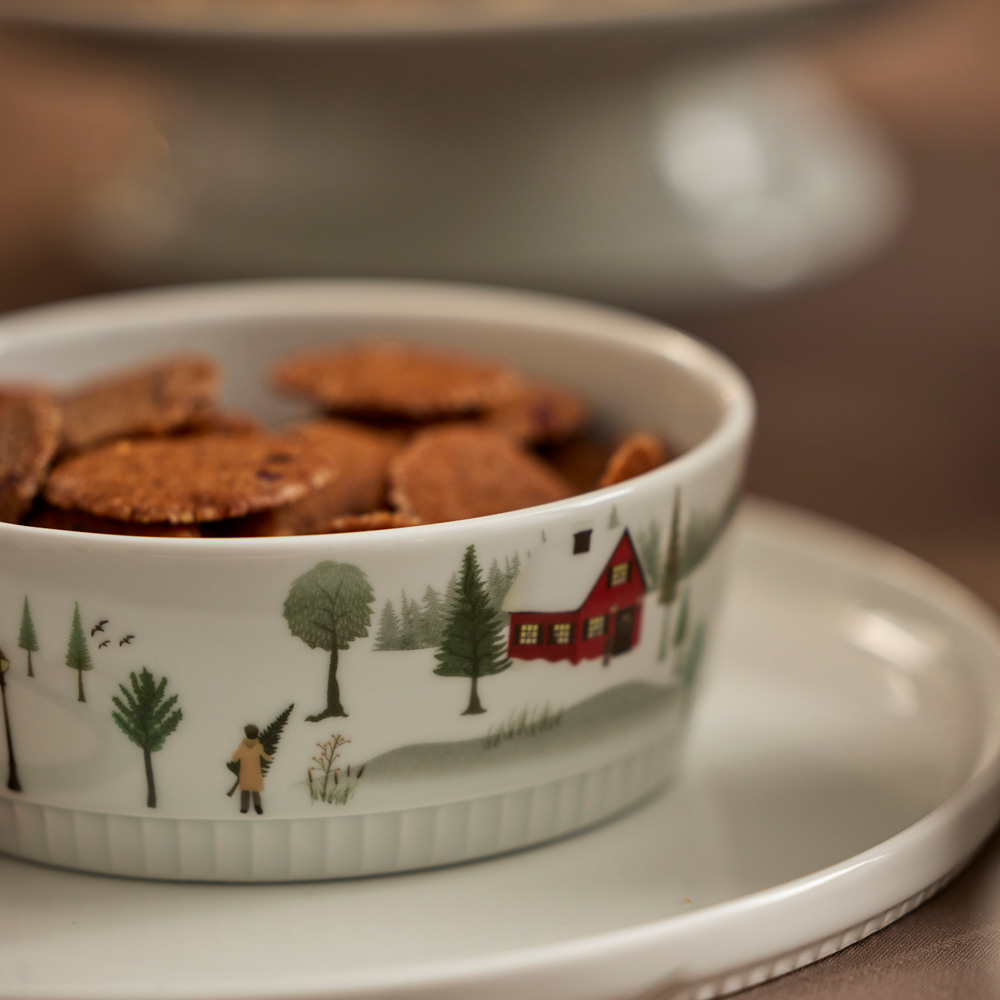 Vinter Skål 0,5L Vit