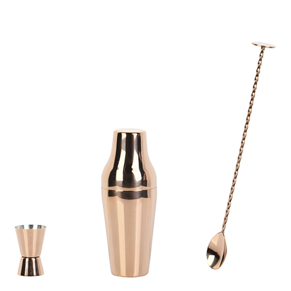 Sontell Barset 3 delar Koppar