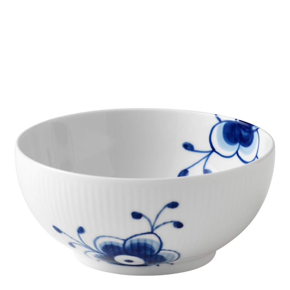 Blue Fluted Mega Skål 73 cl 15 cm