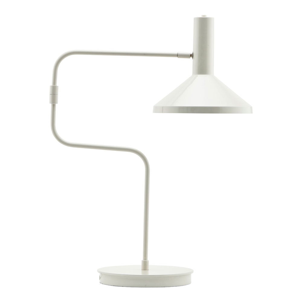 Desk Bordslampa 66x25 cm Vit