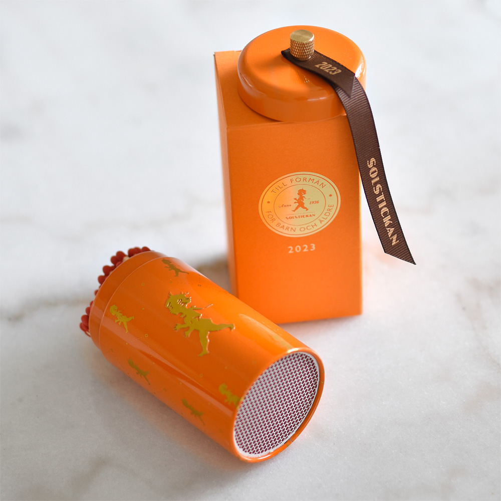 Tändsticksrör 2023 års design Orange