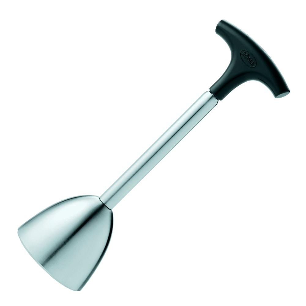 Äggskalare Stål 14 cm Rostfritt och Svart