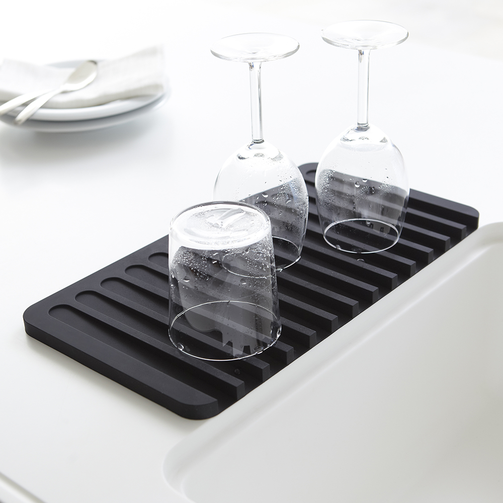 Flow Diskunderlägg 38x20 cm Svart