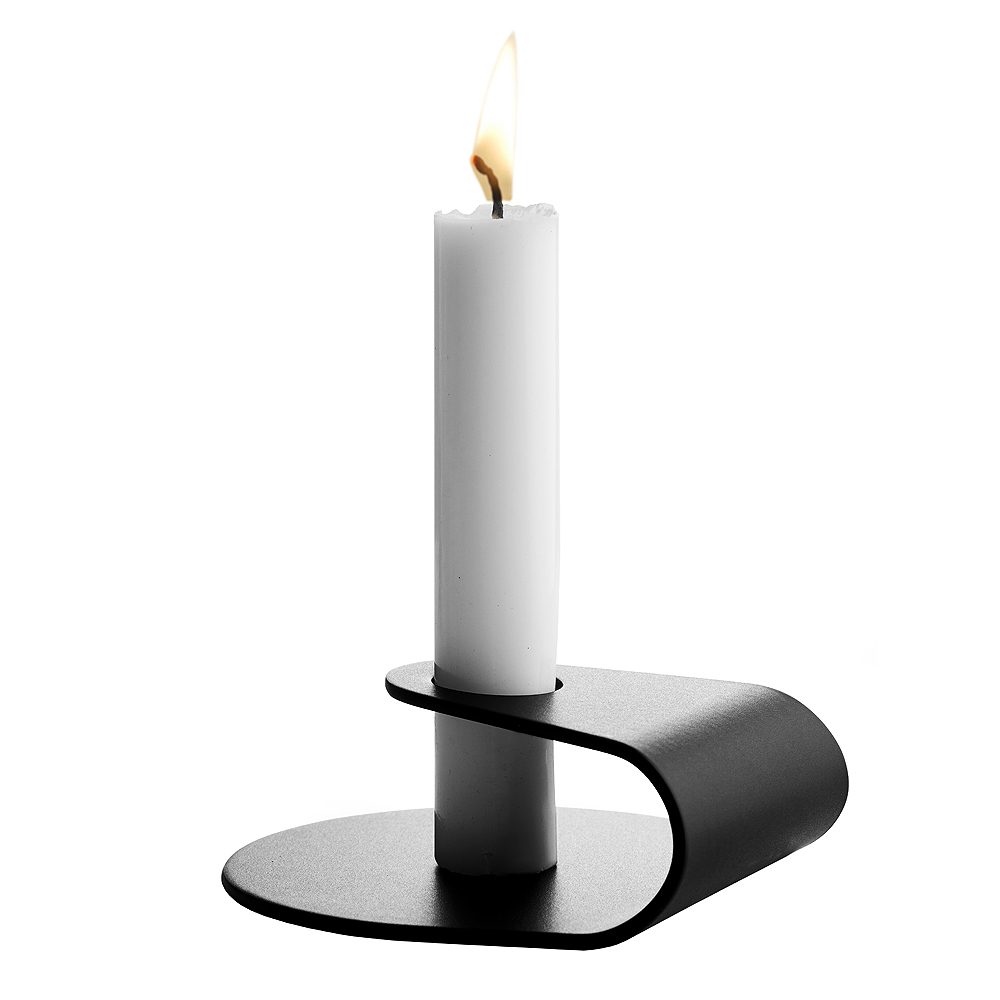 Nightlight Ljusstake 10 cm Svart