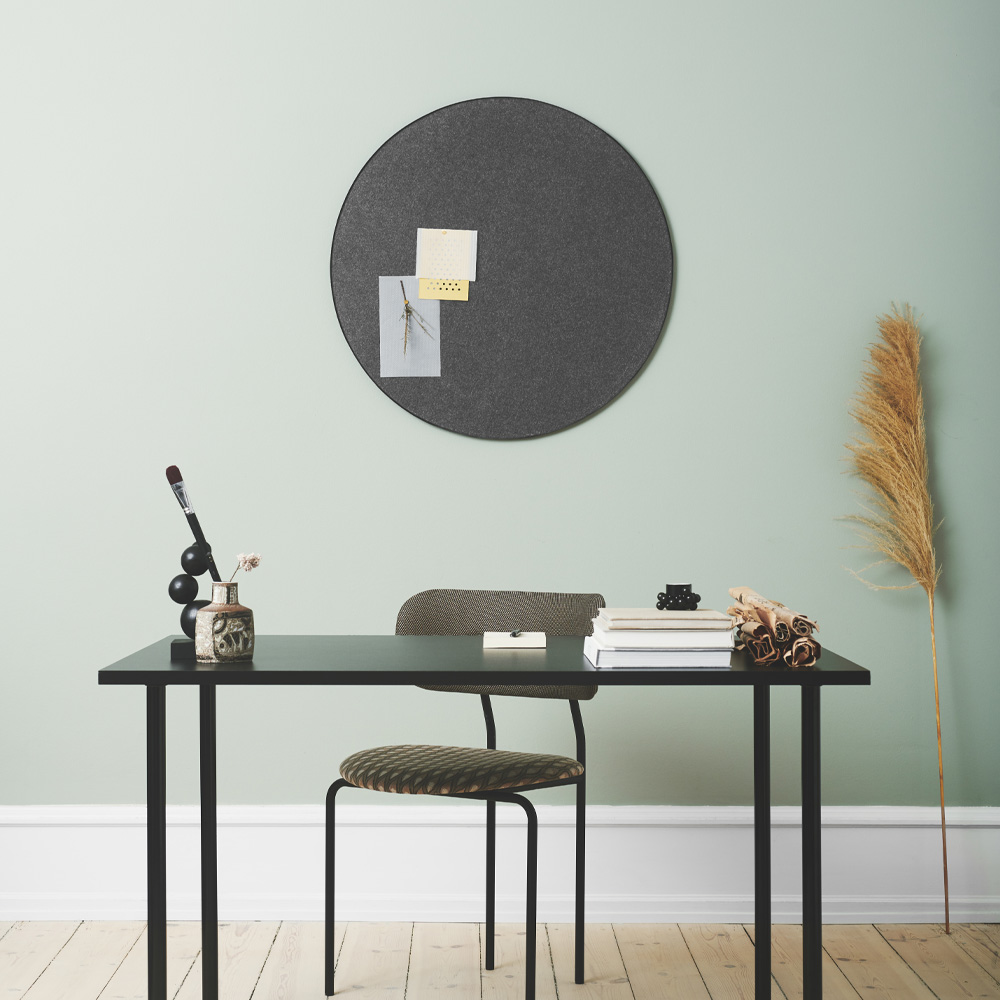 Retell Uppslagstavla 80 cm Svart