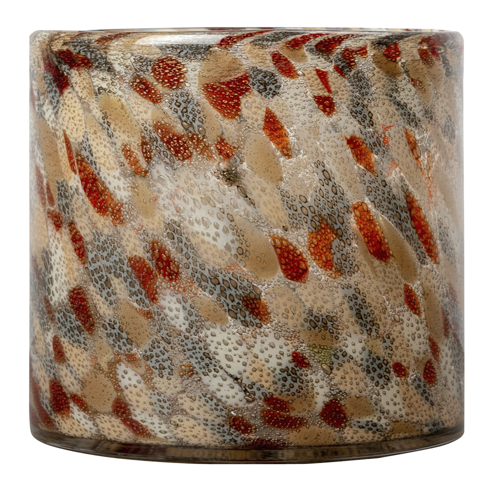 Calore Ljuslykta 10x10 cm Fläckig