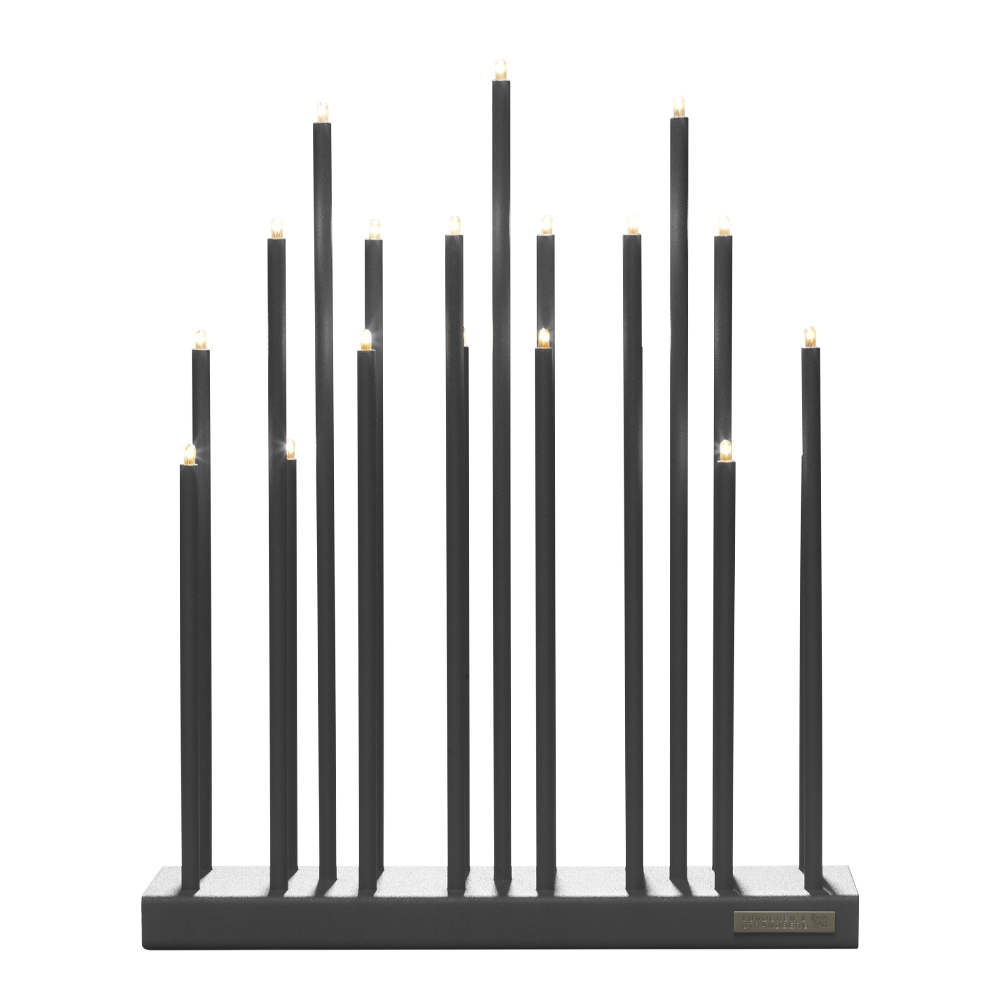 Elflugan Adventsljusstake Original 32x8 cm Antracit