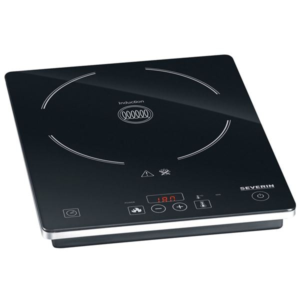 Kokplatta Induktion 2000W Svart