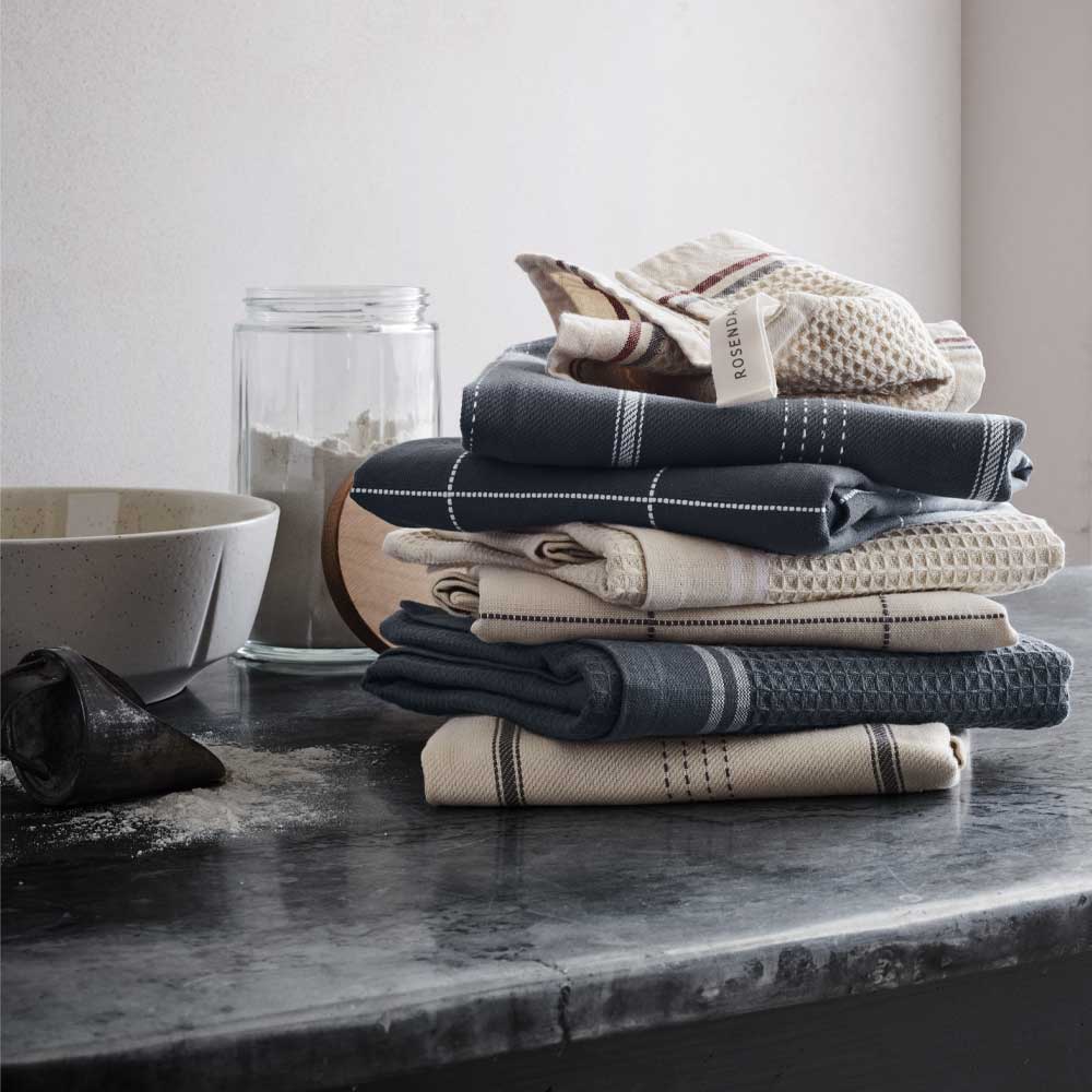 Beta Kökshandduk 50x70 cm Mörkgrå