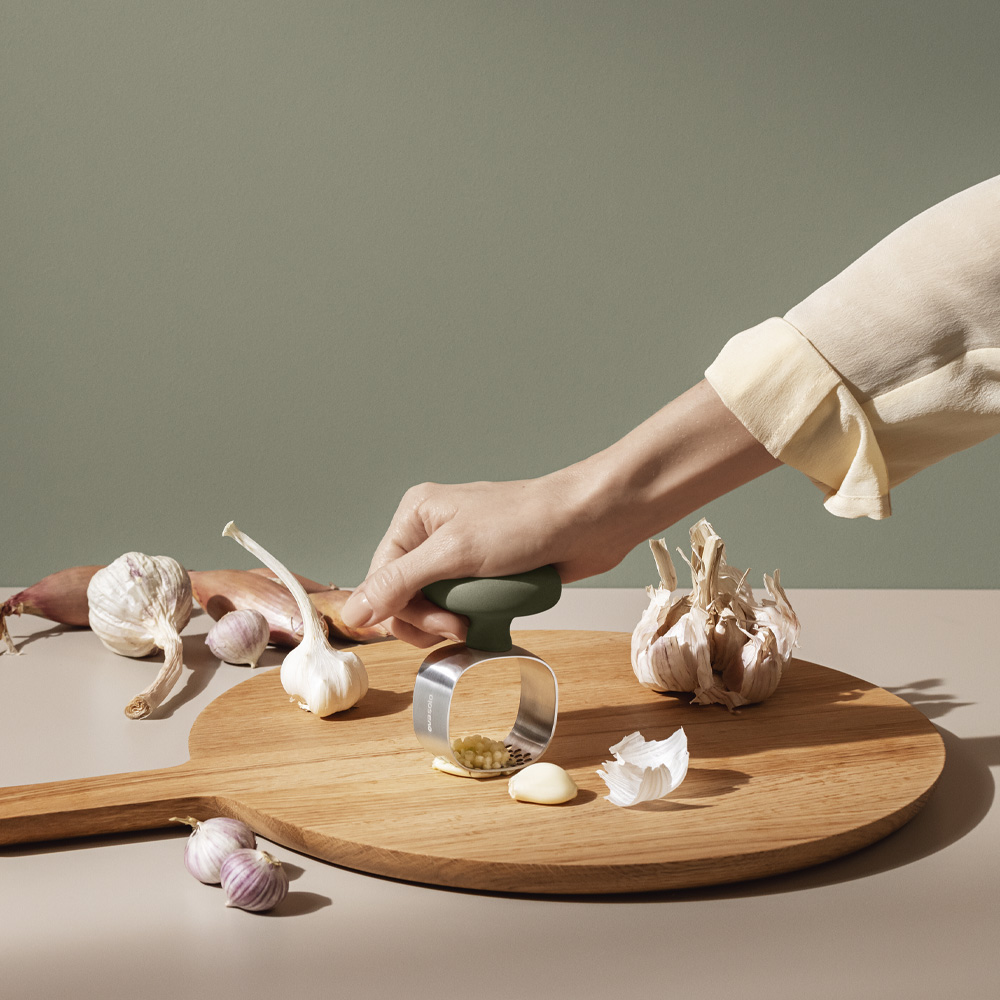 Green Tools Vitlökskross Grön