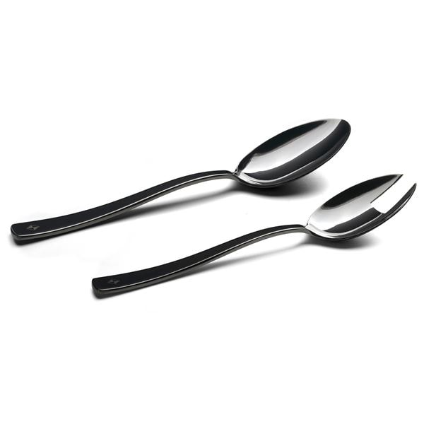 Tokyo Gunmetal Salladsbestick 25 cm 2 delar Svart