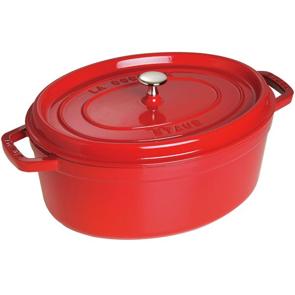 La cocotte Oval Gryta 5,5L Röd