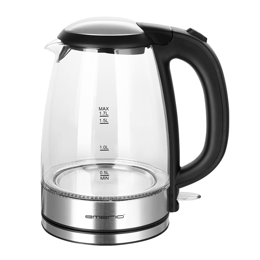 Vattenkokare Glas Sladdlös med ljus 1,7 L