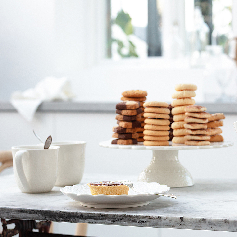 Orient Tallrik flat 19 cm Vit