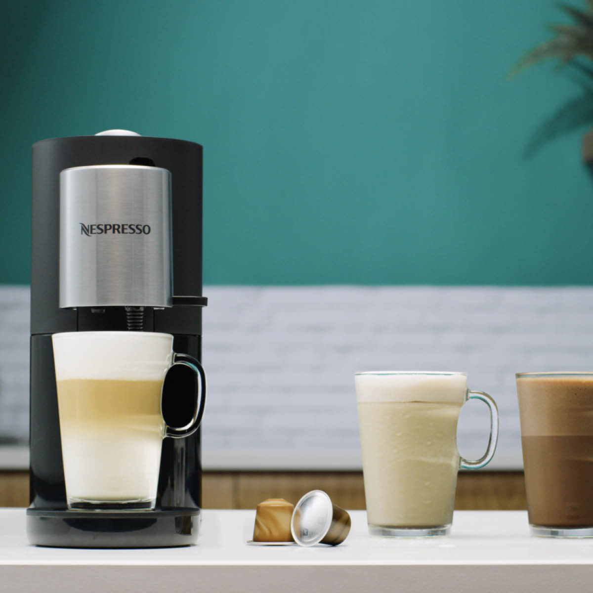 Nespresso Atelier Maskin 1 L Svart