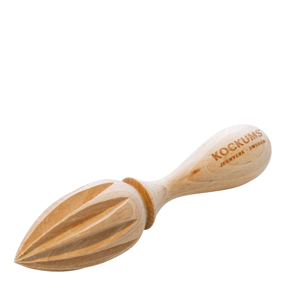 Citruspress spetsig 15 cm Bokträ