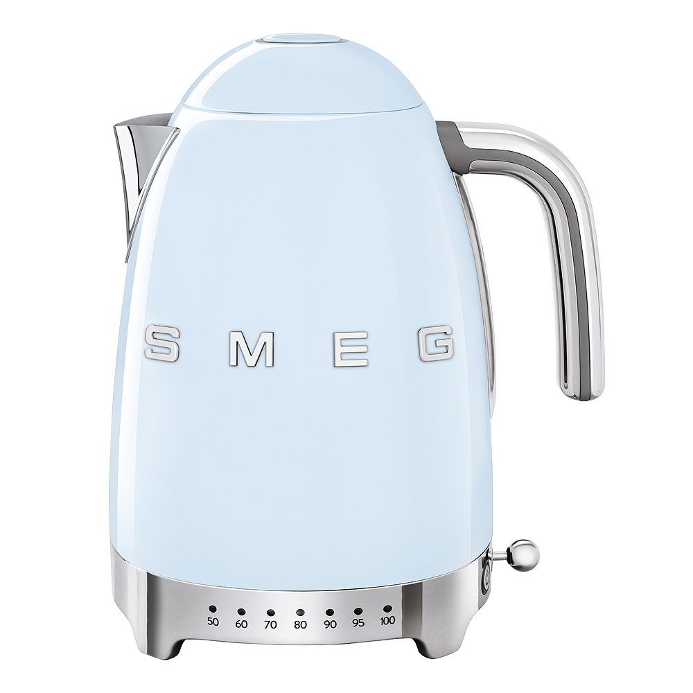 Smeg 50's Style Vattenkokare 7 temperaturer 1,7 L Blå