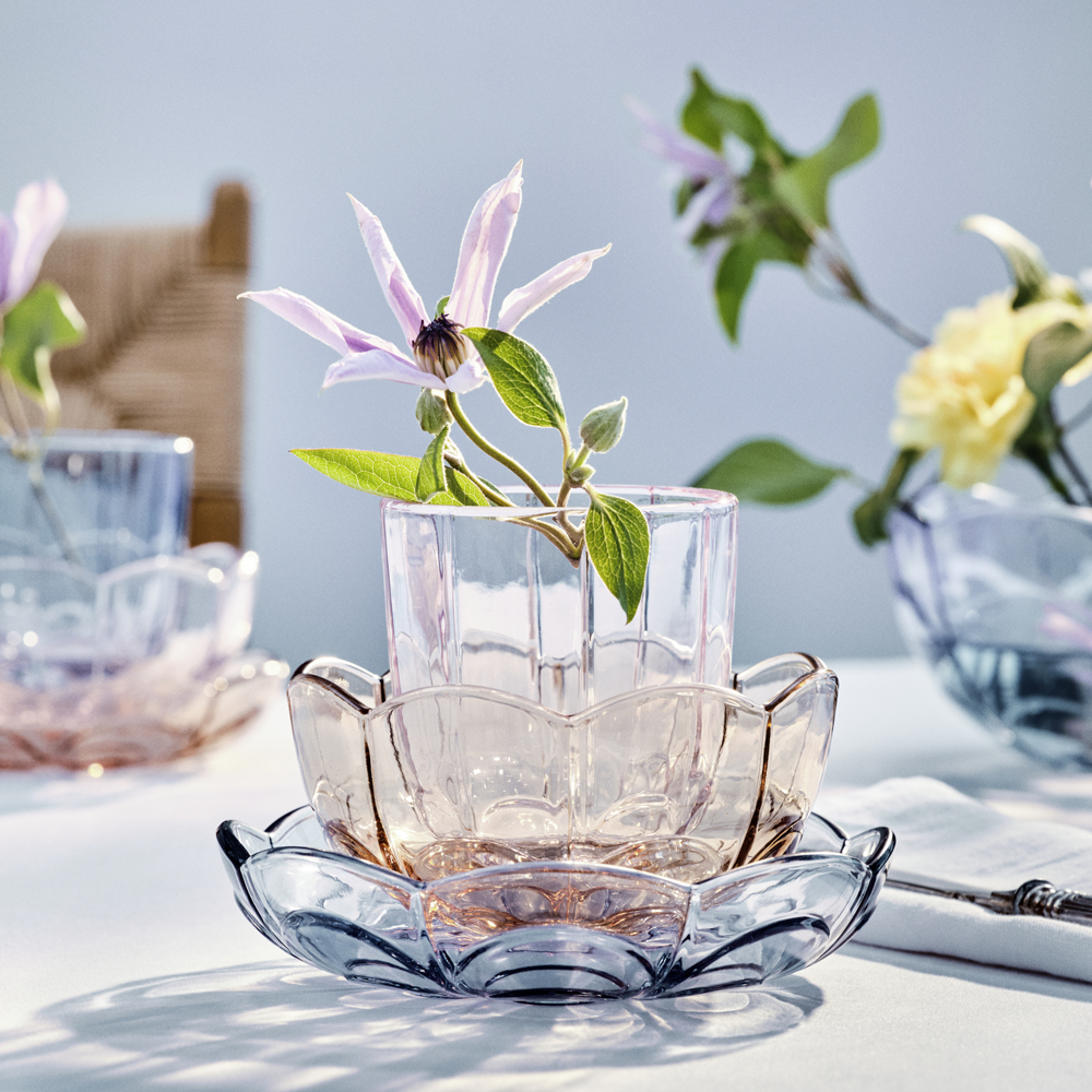 Lily Desserttallrikar 16 cm 2-Pack Blue Iris