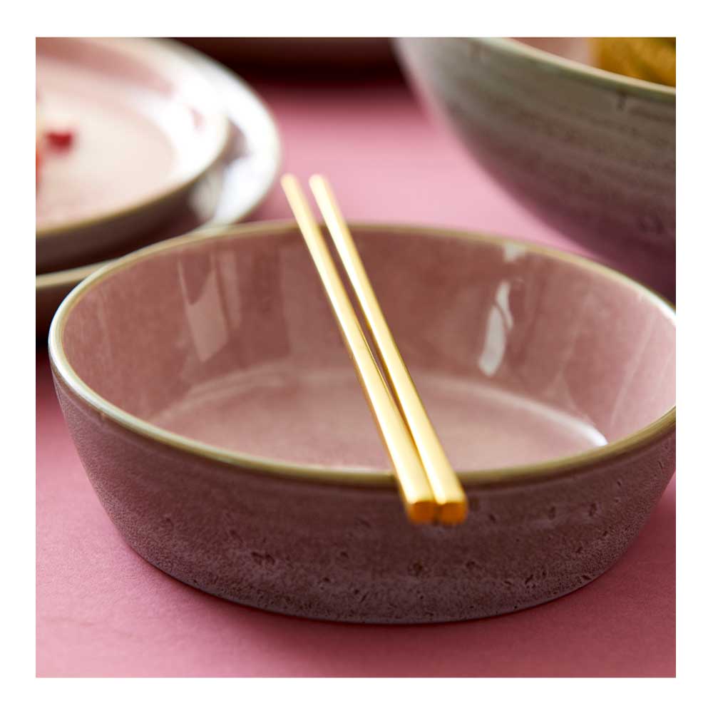 Soppskål 18 cm Grå/Rosa