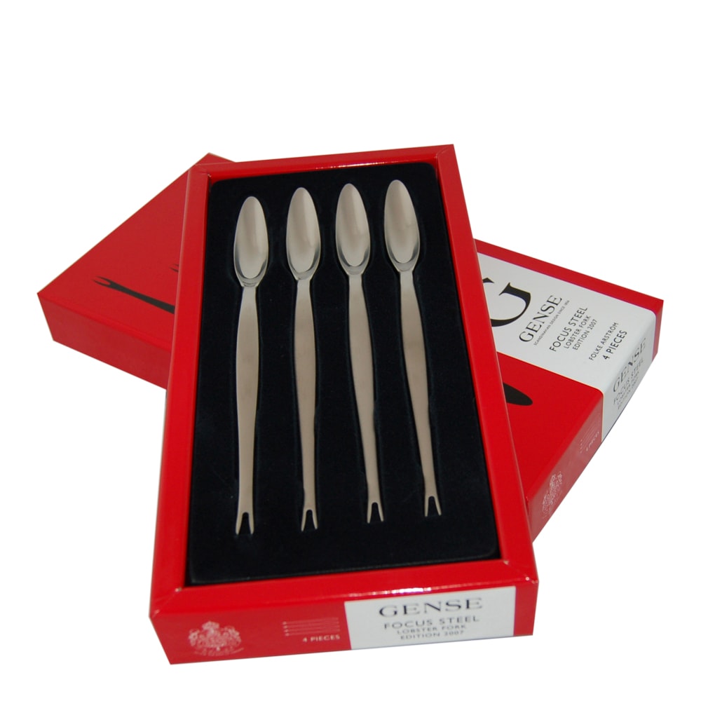 Focus Steel Skaldjursgaffel 4-pack