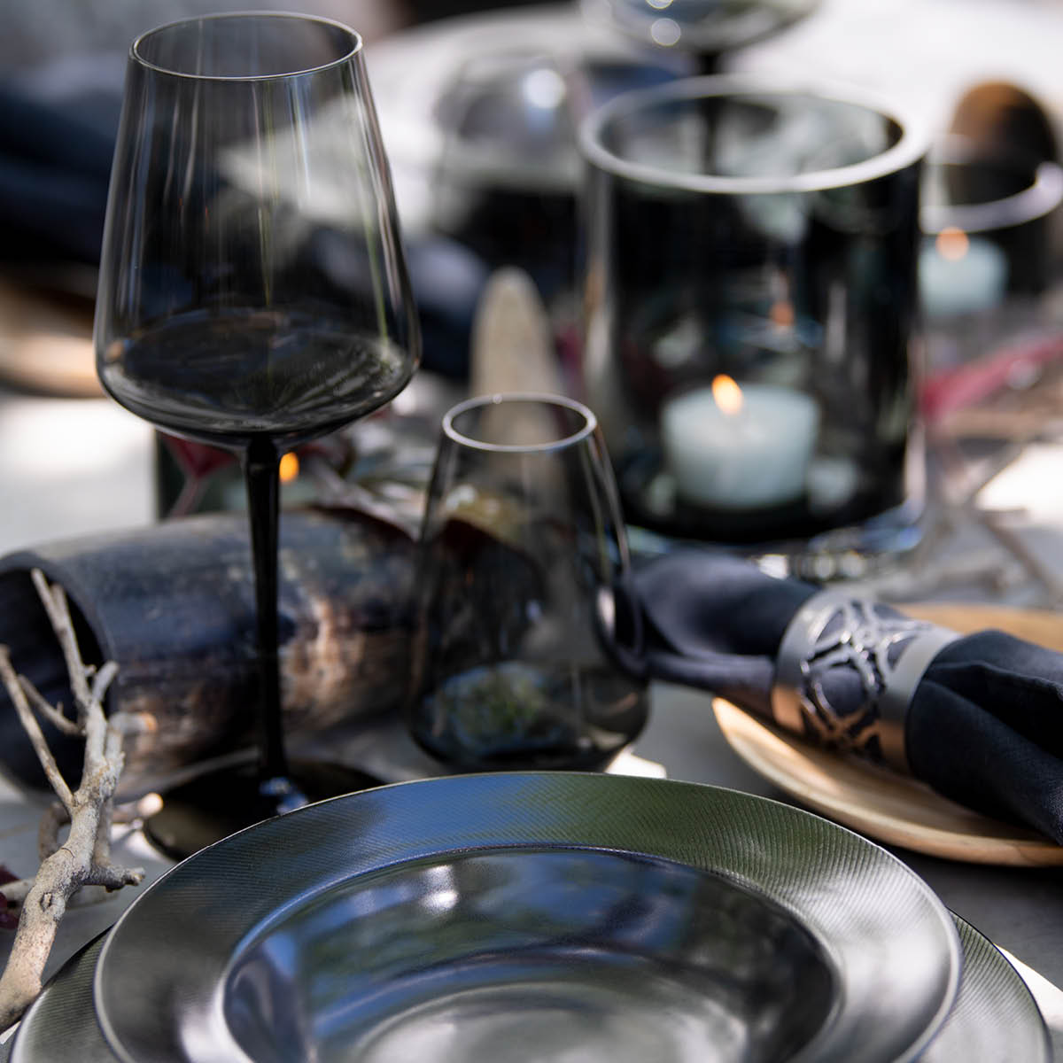 Noir Vinglas 60 cl Svart